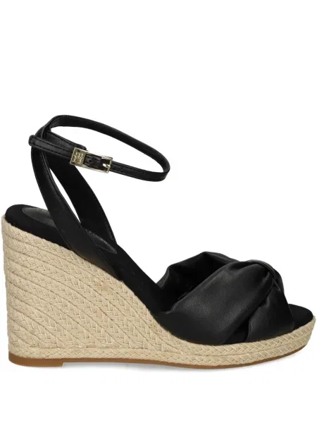 Sandale Tommy Hilfiger cu pană negru