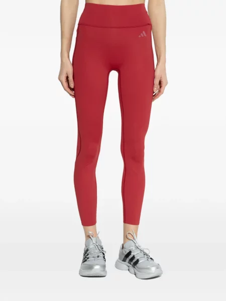 Szkolenie krótkie legginsy Adidas czerwone