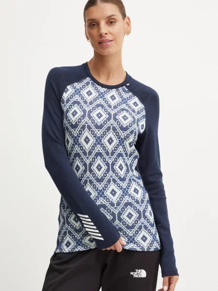 Термобелье Helly Hansen из шерсти мериноса синее