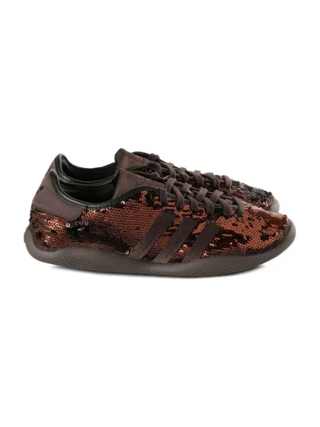 Sneakersy Adidas z cekinami brązowe