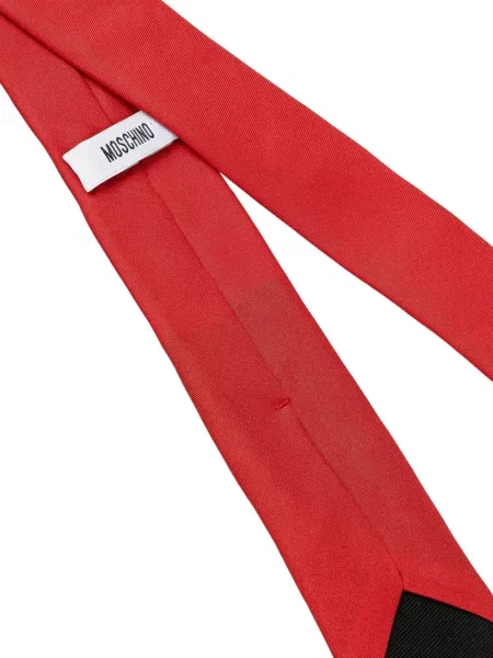 Kravata Moschino červená