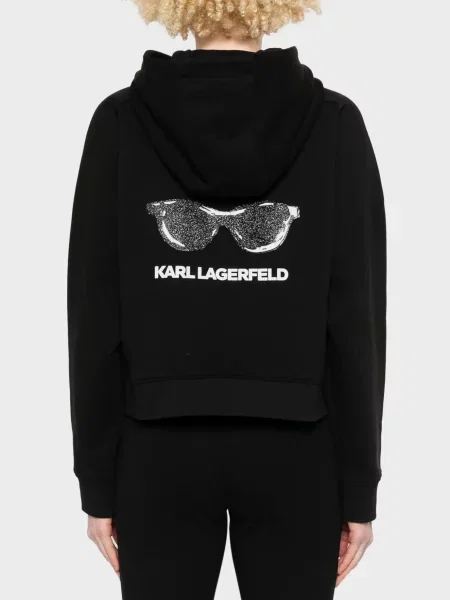 Сонцезахісні окуляри Karl Lagerfeld чорні