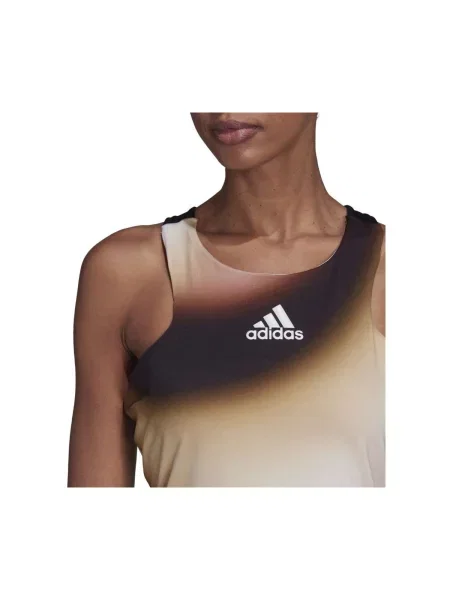 Majica Adidas s printom smeđa