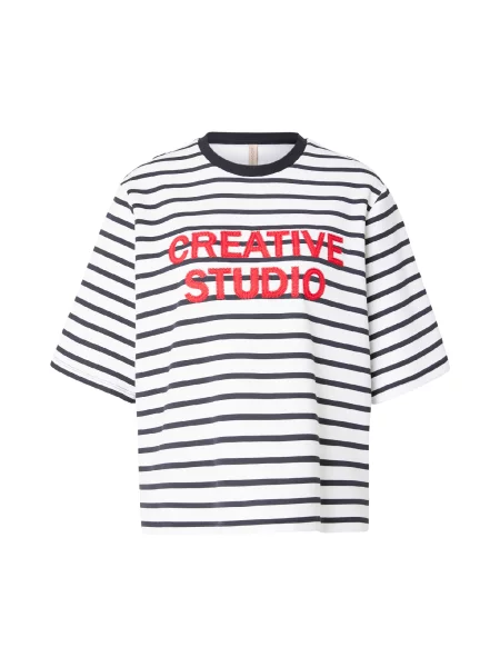 Soyaconcept Tricou BARNI roșu deschis / negru alb