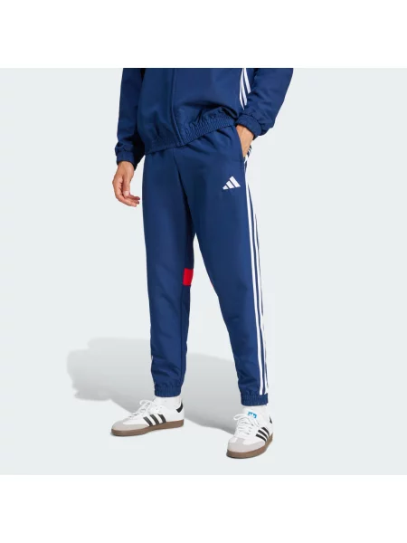 Spodnie Tiro 25 Essentials Woven czerwone