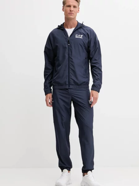 Trenirka Emporio Armani mornarsko modra