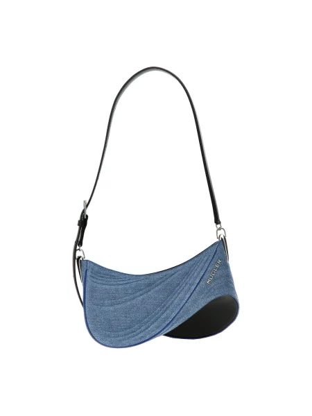 Torebka Mugler niebieska