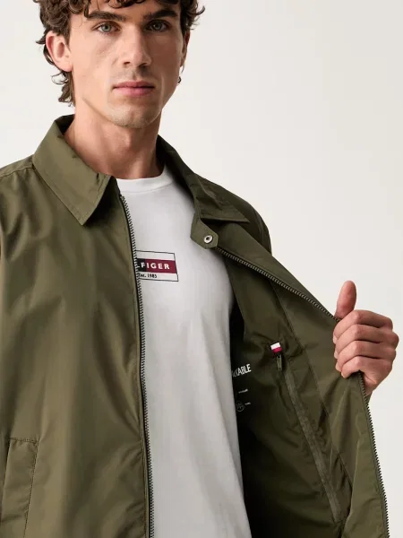 Tommy Hilfiger преходно яке мъжко зелено