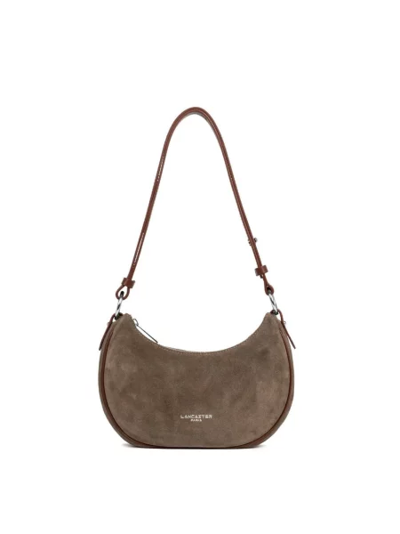 LANCASTER Paris Torba preko ramena Lancaster Sac besace Zippé S Suède Châtaigne' smeđa