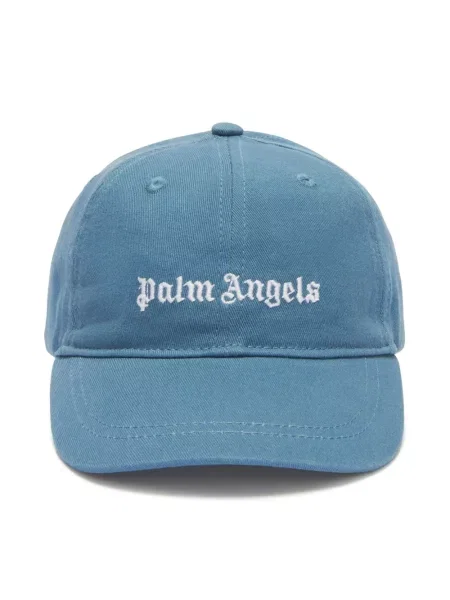 Czapka z daszkiem dziecięca Palm Angels czarna