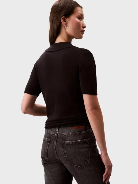 Поло Calvin Klein чорне