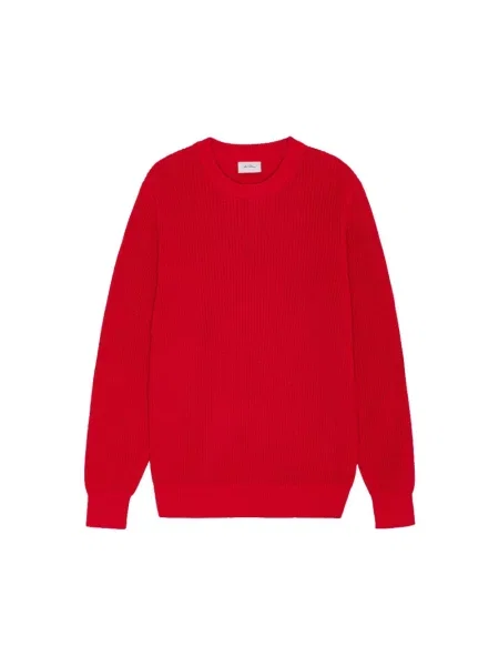 Dzianinowy sweter Les Deux czerwony