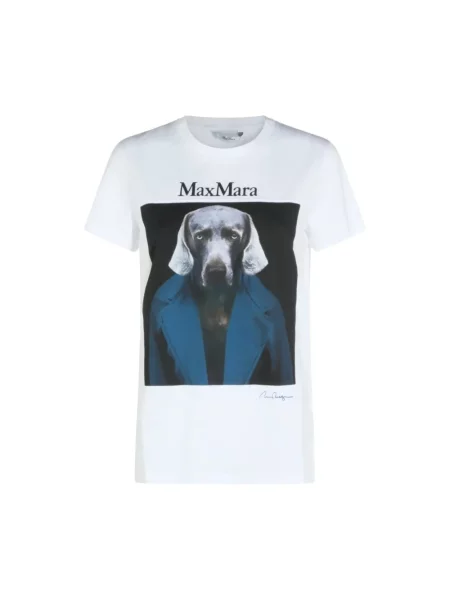 Koszulka Max Mara biała