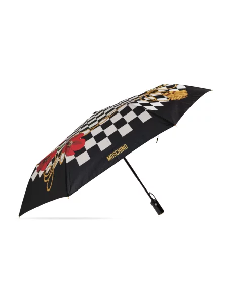 Moschino parasol automatyczny czarny