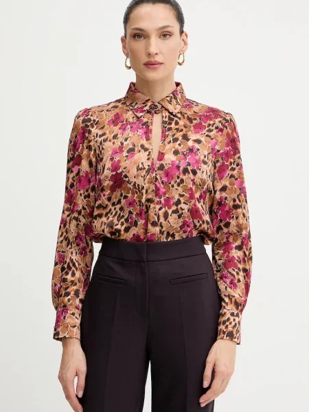 Morgan bluză cu imprimeu ORZAC.F maro