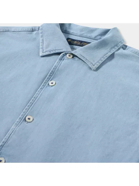 Koszula dżinsowa Brooks Brothers niebieska