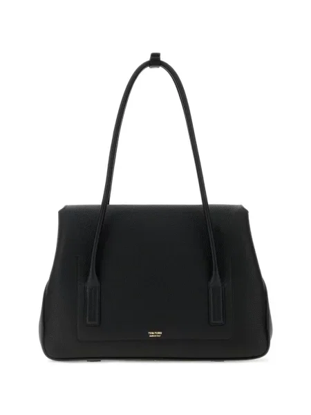 Geantă shopper Tom Ford din piele negru