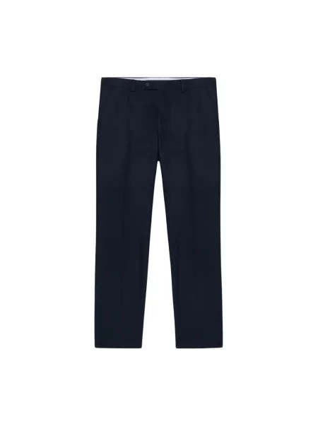Spodnie Brooks Brothers wełniane niebieskie