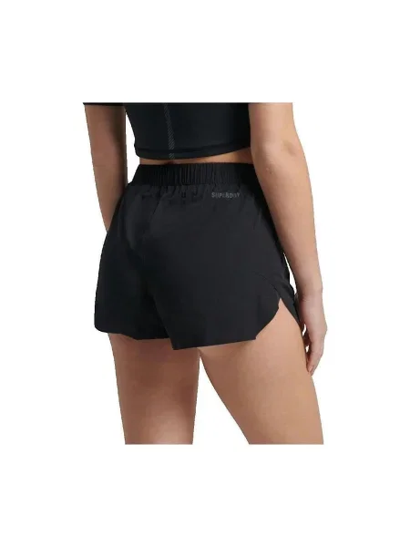 Bežecké krátke šortky Superdry čierna