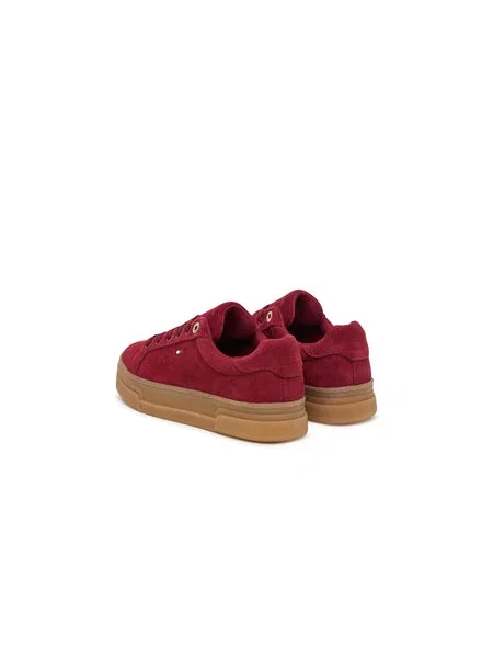 Sneakersy Tommy Hilfiger Jade S Bordová červená