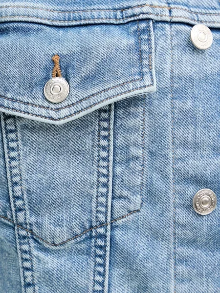 Calvin Klein Jeans яке дамско от деним синьо