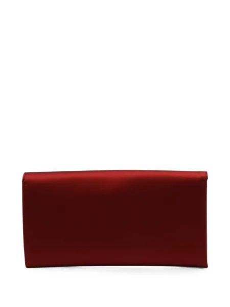 Geantă plic Tom Ford din satin roșu
