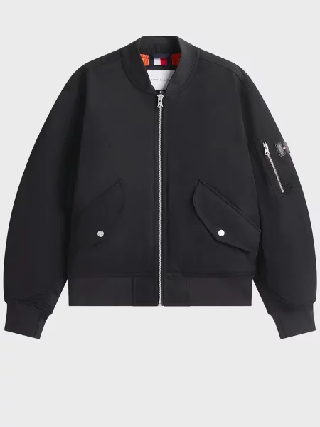 Бомбер Tommy Hilfiger черный