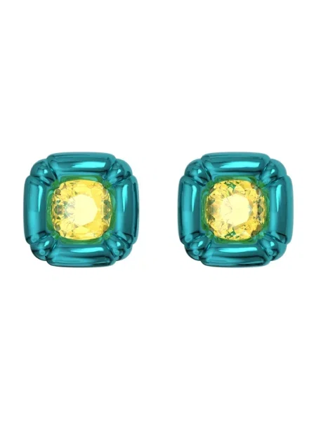 Kolczyki Swarovski niebieskie