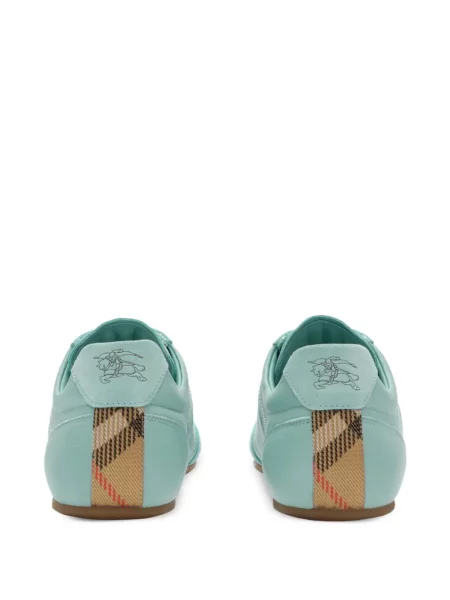 Δερμάτινα sneakers Burberry μπλε