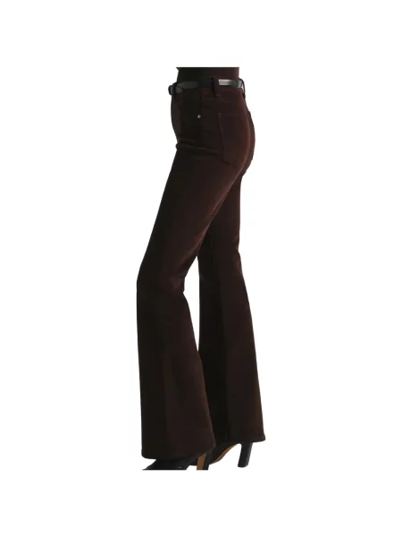 Blugi Dl1961 de catifea cord maro