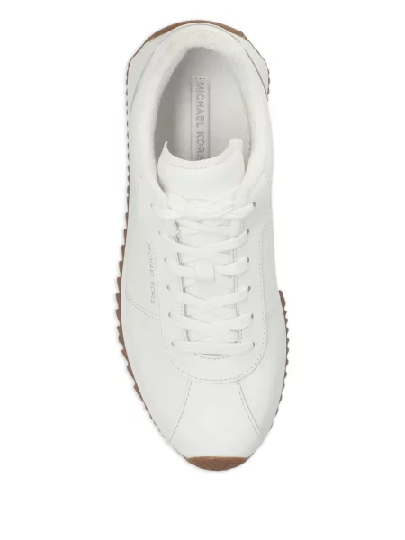 Sneakersy Michael Michael Kors sznurowane skórzane białe