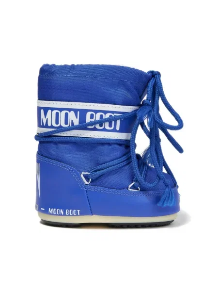 Botki dziecięce Moon Boot niebieskie