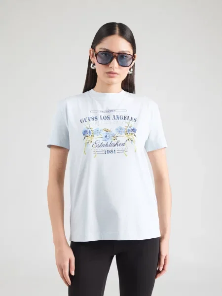Guess Tricou albastru