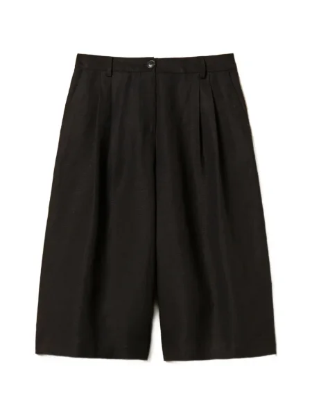 Bermude Twinset plisat negru