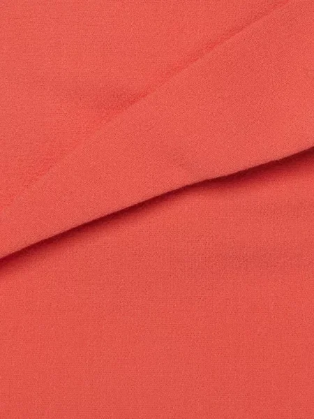Rochie midi Roland Mouret drapată cu un umăr gol roșu
