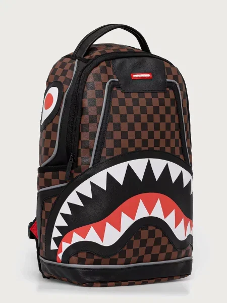 Sprayground rucsac SHARKS IN PARIS maro