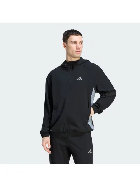 BLUZA DRESOWA Z BLOKAMI KOLORÓW TECH APPAREL czarna