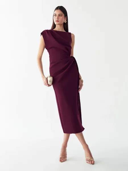 BWLDR Rochie Eden mov închis