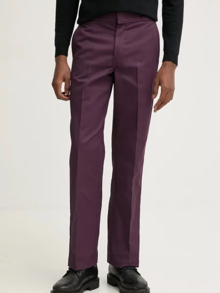 Kalhoty Dickies jednoduché fialová