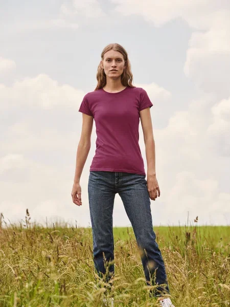 Tricou Fruit Of The Loom bordo