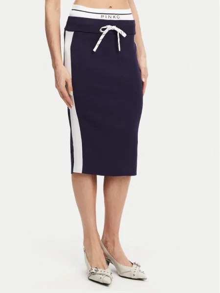 PINKO Fustă tip creion Marmolada Gonna Bleumarin