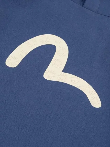 Hoodie Evisu με σχέδιο μπλε