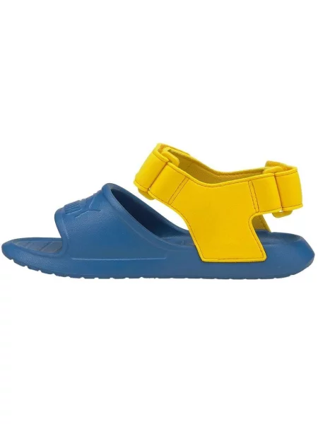 Sandały dla dzieci Puma Divecat v2 Injex PS Star 07 niebieskie