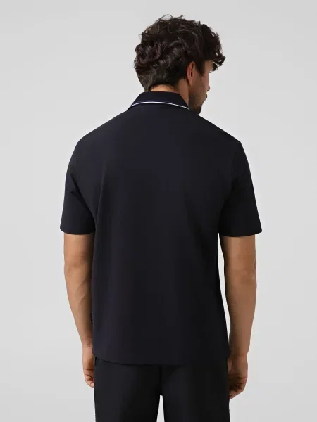 Поло Armani Exchange синее