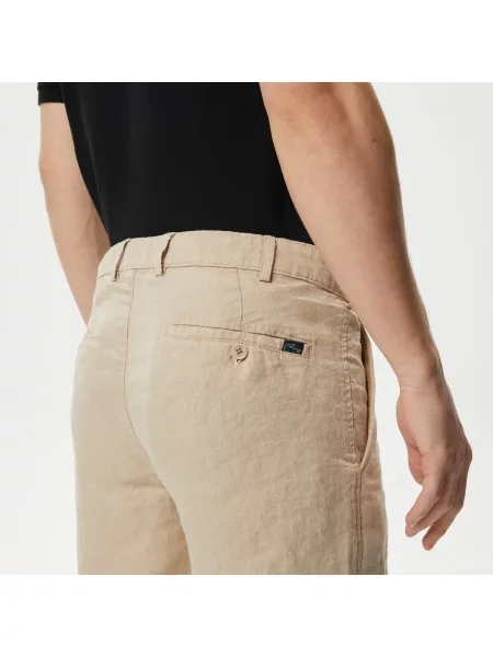Шорты Lacoste бежевые