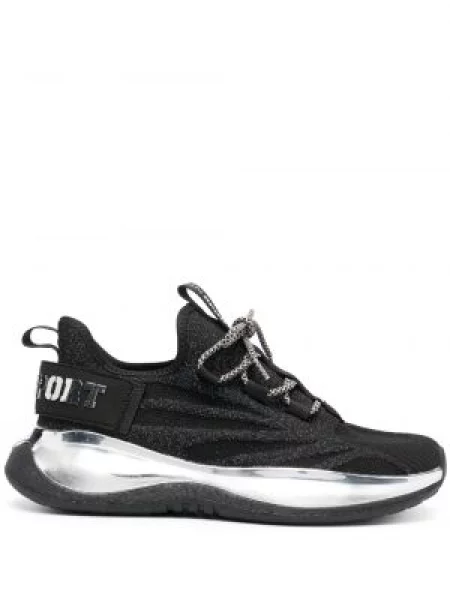 Sneakerși Plein Sport cu dungi de tigru negru