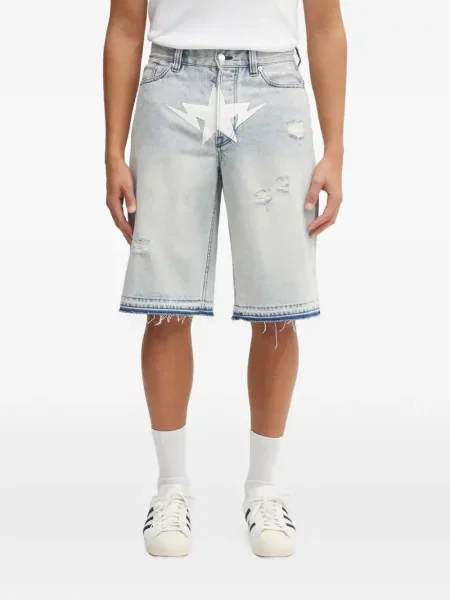 Pantaloni scurți A Bathing Ape® albastru