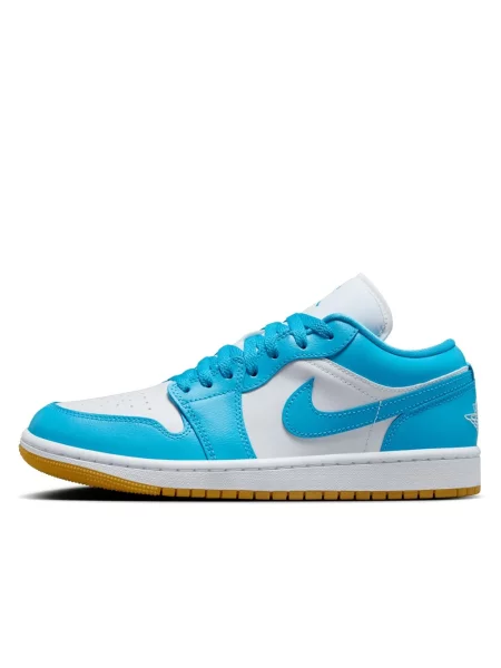 Sneakersy Jordan skórzane niebieskie