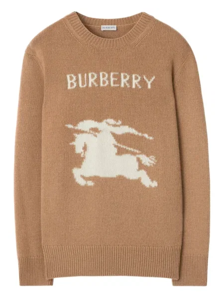 Pulover Burberry de lână maro