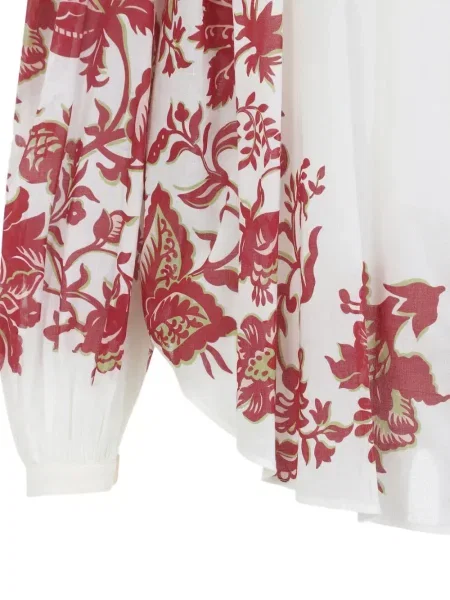 Cămașă Etro cu model floral cu imagine alb